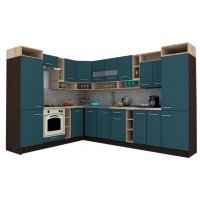 Bucatarie de Colt COSSY NEW ST. 230-310 Wenge / Decor 0244